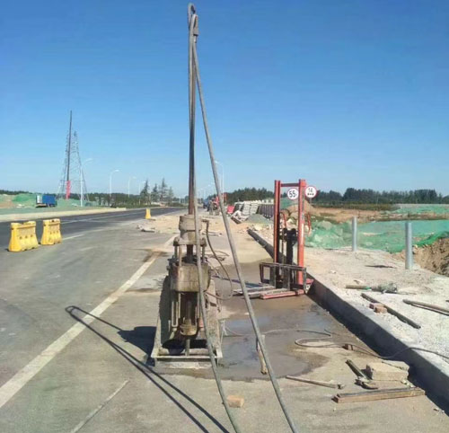 吴桥公路高聚物注浆加固